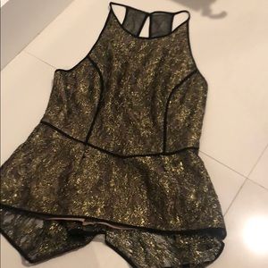 Gold Bcbg tank top